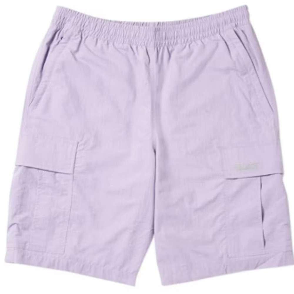 Palace Shell Cargo Shorts - Lilac - Large